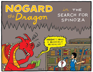 Nogard the Dragon in The Search for Spinoza